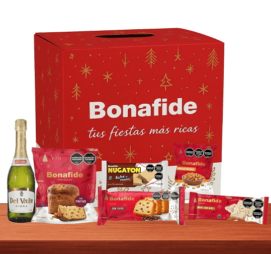 caja navideña empleados